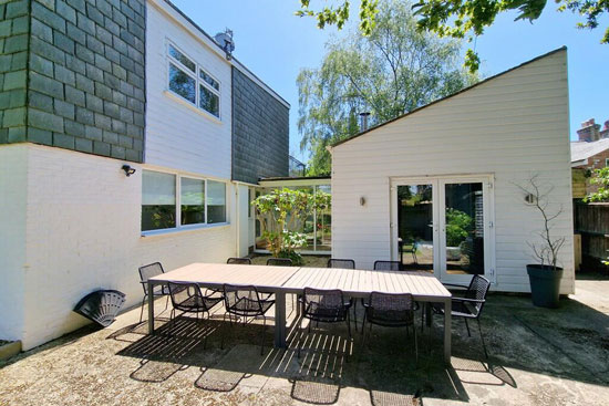 1960s Malcolm Macdonald midcentury modern house in Lymington, Hampshire