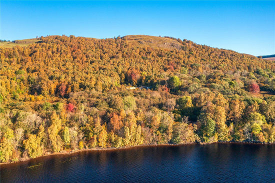 1970s Loch Tummel House in Strathtummel, Perthshire, Scotland