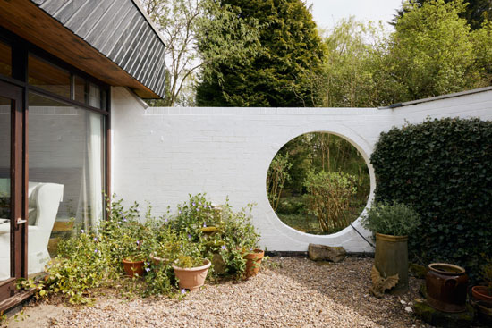 1960s Rex Critchlow midcentury modern house in Hatcliffe, Lincolnshire