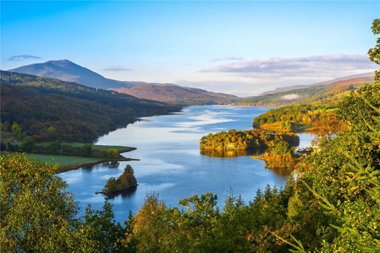 1970s Loch Tummel House in Strathtummel, Perthshire, Scotland