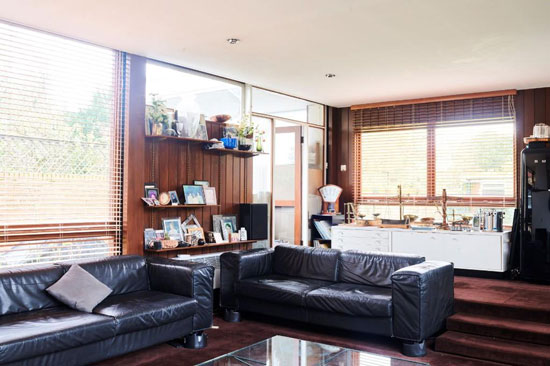 1950s midcentury modern house in Richmond, Surrey