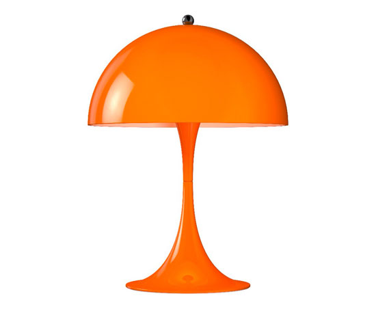 Louis Poulsen issues a miniature version of the classic Verner Panton-designed Panthella lamp