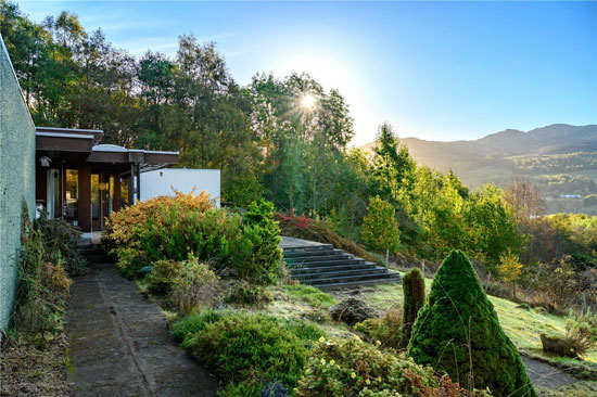 1970s Loch Tummel House in Strathtummel, Perthshire, Scotland