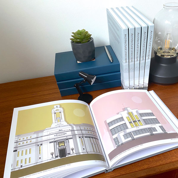 Architectural Linescapes book by Amalia Sanchez de la Blanca