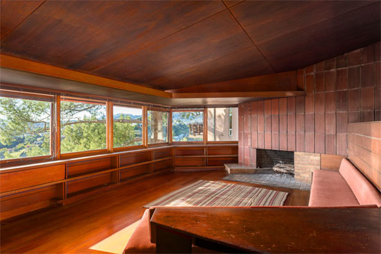 The John Lautner Residence in Los Angeles, California, USA