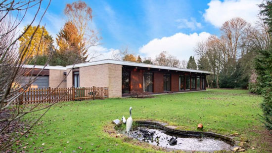 1970s modern house in Sudbrooke, Lincolnshire