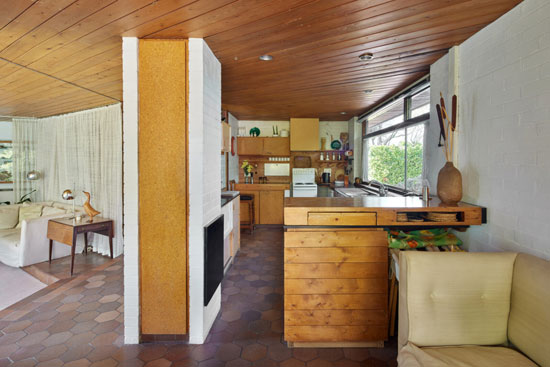 1960s Rex Critchlow midcentury modern house in Hatcliffe, Lincolnshire