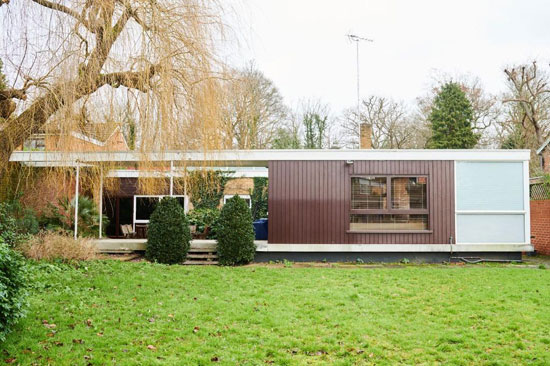 1950s midcentury modern house in Richmond, Surrey