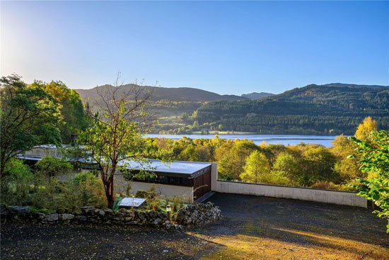 1970s Loch Tummel House in Strathtummel, Perthshire, Scotland