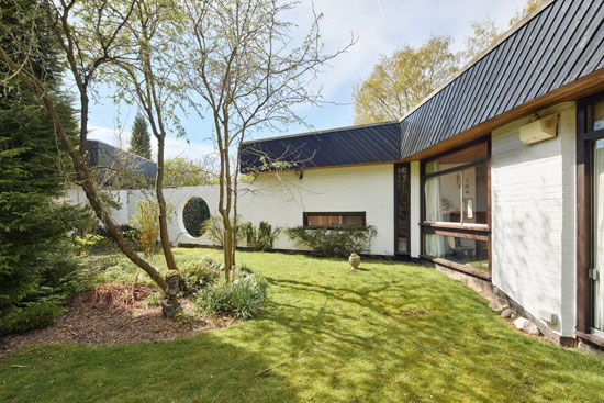 1960s Rex Critchlow midcentury modern house in Hatcliffe, Lincolnshire