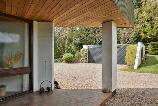 1960s Rex Critchlow midcentury modern house in Hatcliffe, Lincolnshire