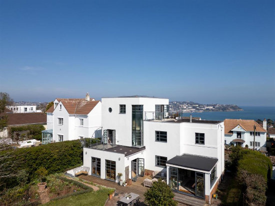 1930s Robert Lutyens modern house in Torquay, Devon