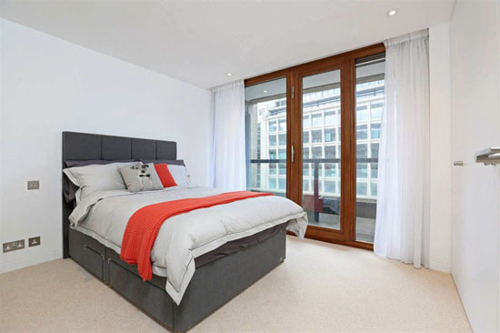 Apartment in the grade II-listed Lauderdale Tower on the Barbican Estate, London EC2Y