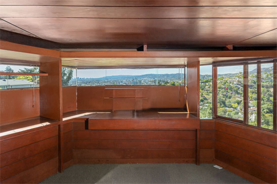 The John Lautner Residence in Los Angeles, California, USA
