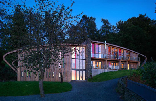Dome House contemporary modernist property in Bowness-on-Windermere, Cumbria