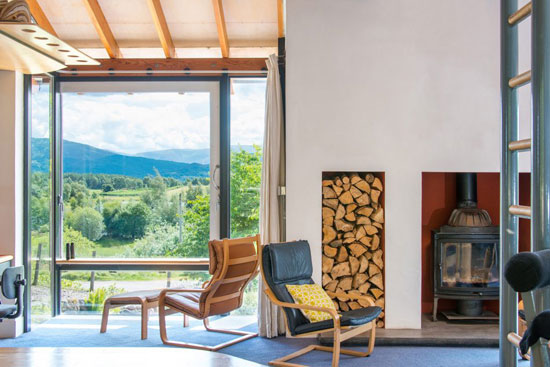 Roddy Langmuir-designed modernist property in Aviemore, Invernessshire, Scotland