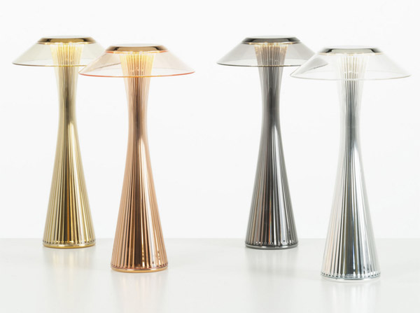 Architecture meets design: Kartell Space table lamp