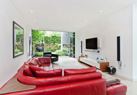 Alan Camp-designed four-bedroom contemporary modernist property in London, SE3