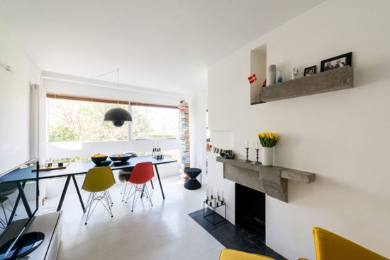 1950s modernism: Stirling & Gowan-designed apartment in Langham House Close, Richmond, Surrey