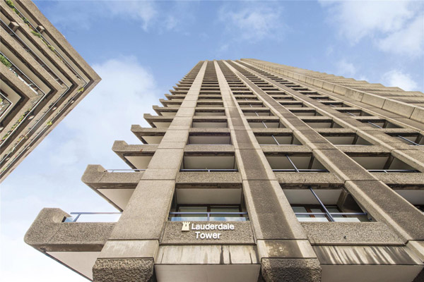 Apartment in Lauderdale Tower on the Barbican Estate, London EC2Y