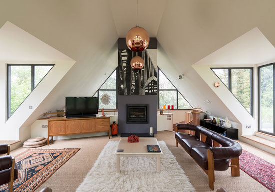 Paul Hammond-designed contemporary, modernist property in Lavenham, Suffolk