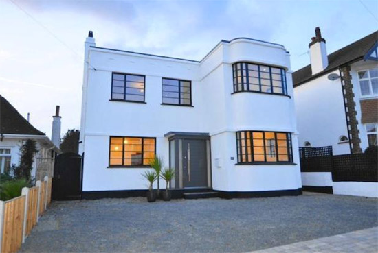 1930s art deco property in Leigh-On-Sea, Essex