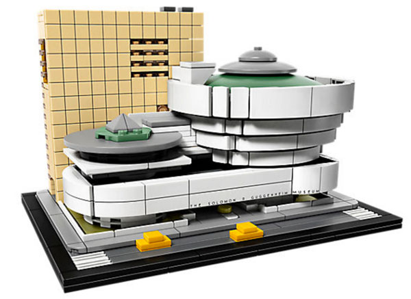Frank Lloyd Wright’s Solomon R. Guggenheim Museum now available as a Lego set