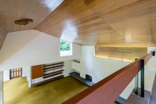 1960s Leslie Gooday-designed grade II-listed modernist property in St George's Hill, Weybridge, Surrey