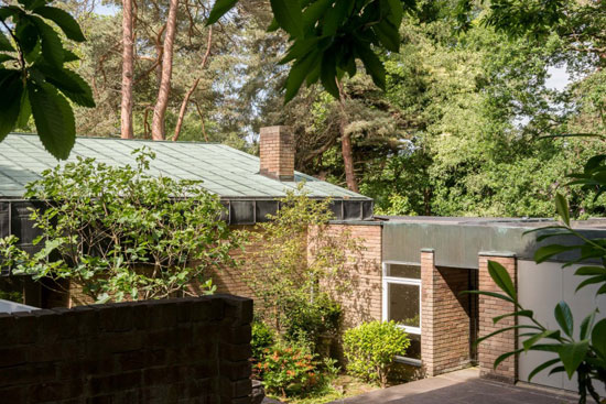 1960s Leslie Gooday-designed grade II-listed modernist property in St George's Hill, Weybridge, Surrey
