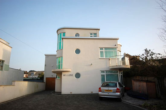 1930s art deco house in Lilliput, Poole, Dorset