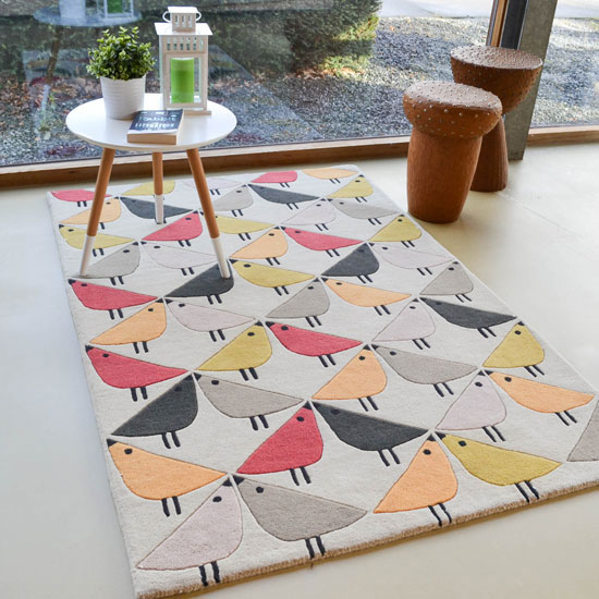 Design spotting: Scion midcentury-style Lintu rugs