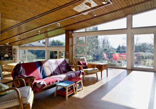 Four-bedroom 1960s midcentury modern property in Thorpe on the Hill, Lincolnshire