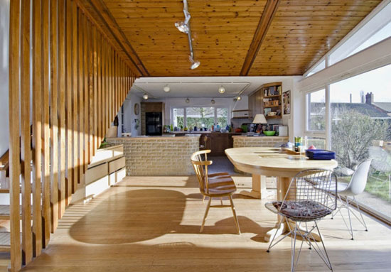 Four-bedroom 1960s midcentury modern property in Thorpe on the Hill, Lincolnshire