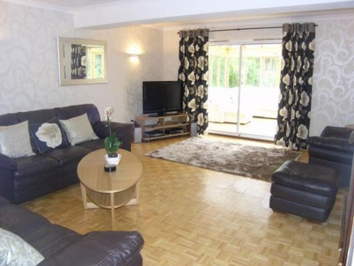 Scandinavian-style four-bedroomed house in Lisvane, Cardiff, South Wales