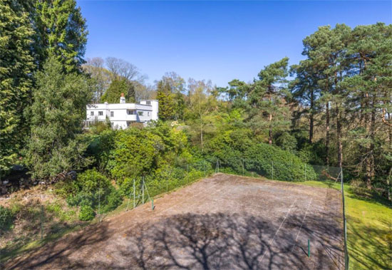 1930s art deco house in Liss, Hampshire