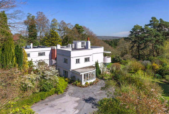 1930s art deco house in Liss, Hampshire