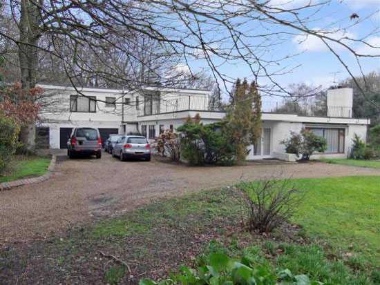 In need of renovation: 1960s four-bedroom modernist property in Town Littleworth, near Lewes, East Sussex