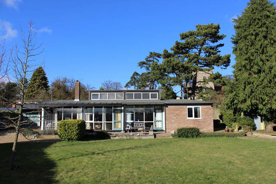Bumbles 1960s modernist property in Little Bealings, near Woodbridge, Suffolk