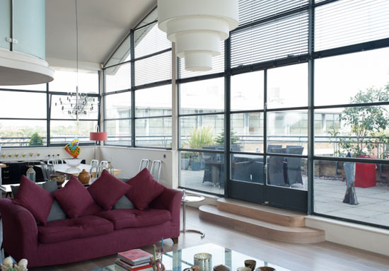 Three-bedroom penthouse at Chiswick Green Studios, London W4