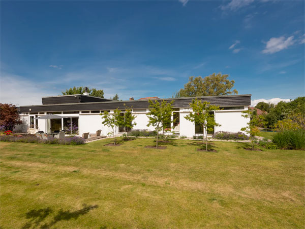 1960s modern house in Longniddry, East Lothian, Scotland