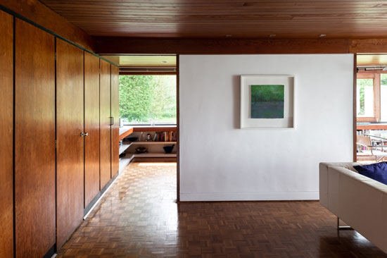 1960s Sir Philip Dowson midcentury modern house in Long Melford, Suffolk