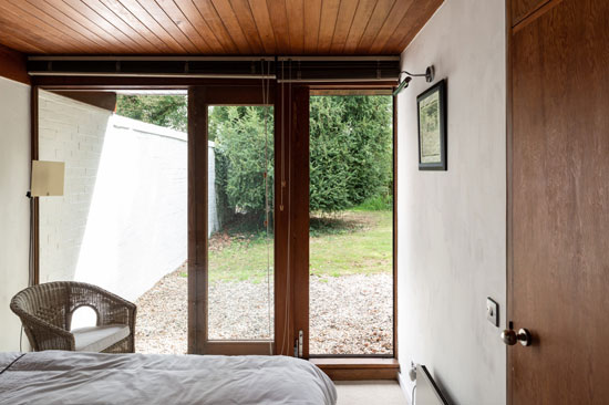 1960s Sir Philip Dowson midcentury modern house in Long Melford, Suffolk