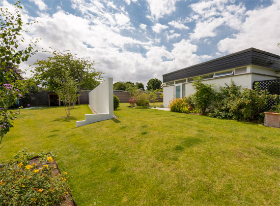 1960s modern house in Longniddry, East Lothian, Scotland