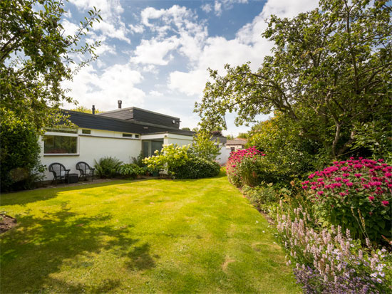 1960s modern house in Longniddry, East Lothian, Scotland