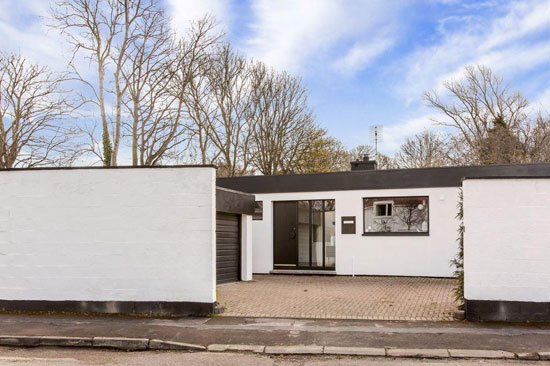 1960s David James Leslie modern house in Longniddry, East Lothian, Scotland