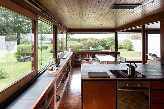 1960s Sir Philip Dowson midcentury modern house in Long Melford, Suffolk