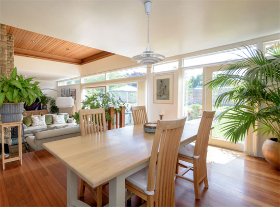 1960s modern house in Longniddry, East Lothian, Scotland