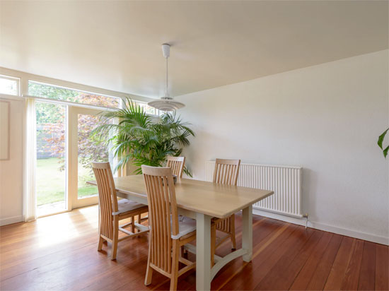 1960s modern house in Longniddry, East Lothian, Scotland