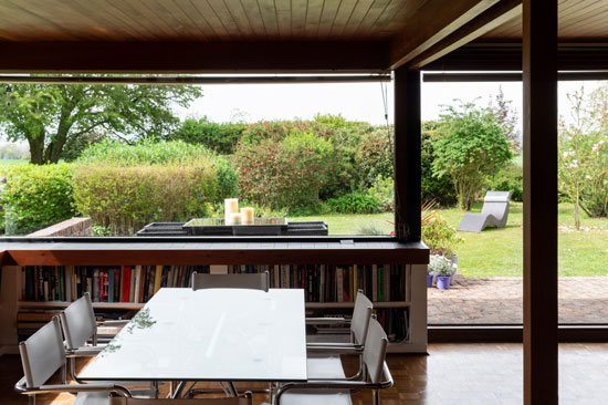 1960s Sir Philip Dowson midcentury modern house in Long Melford, Suffolk