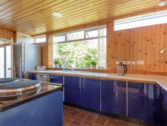 1960s modern house in Longniddry, East Lothian, Scotland